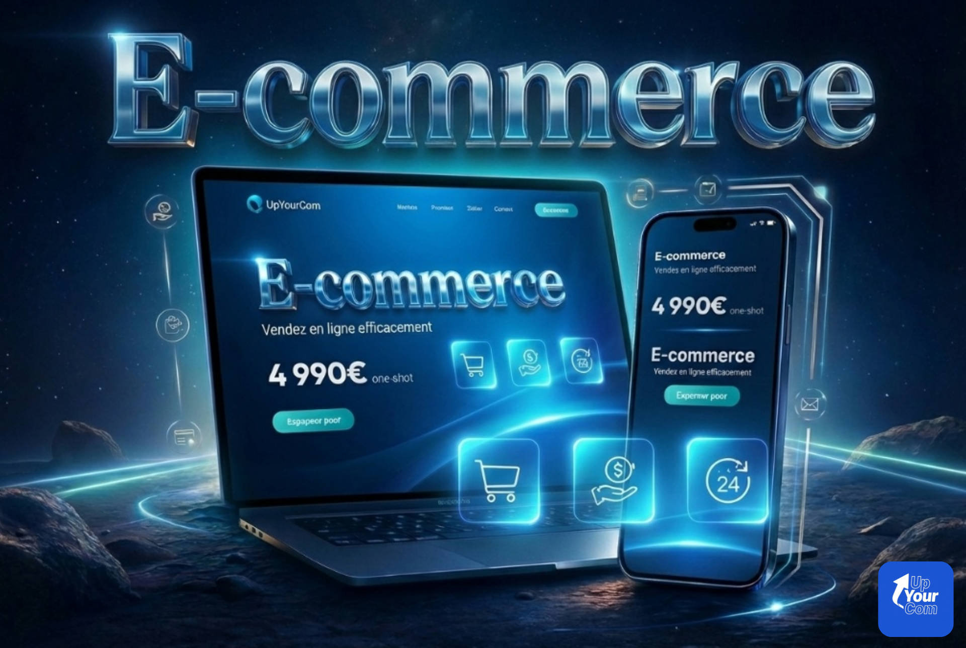 Pack E-commerce - Boutique en ligne complète