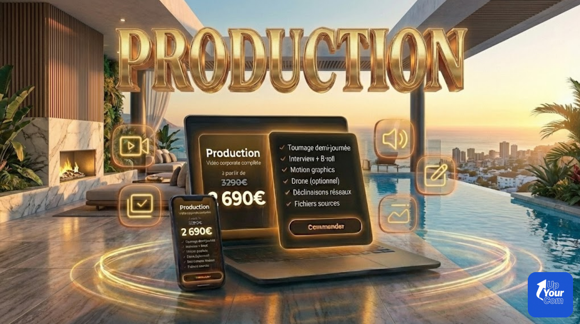 Pack Production - Vidéo corporate complète